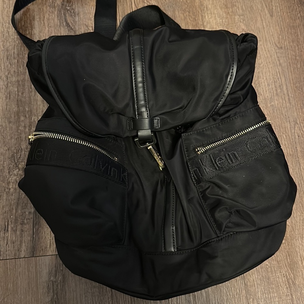 Calvin Klein Nylon Black Backpack - Picture 2 of 4